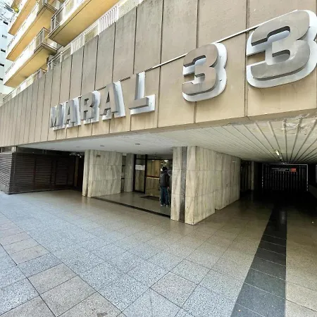 Hermoso Departamento Monoambiente En Edificio Maral 33 Mar del Plata Exterior photo